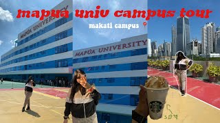 Mapua Makati Campus Tour 🤍 [upl. by Gusty709]