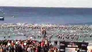 Ironman Florida 2006 start [upl. by Naimad]