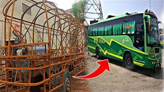 WE TRAVELED ON THE MOST LUXURIOUS BUS IN PAKISTAN 16 QCONNECT LAHORE TO ISLAMABAD [upl. by Enaed]