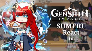 Genshin Impact  Sumeru React   Genshin Impact  Gacha [upl. by Berger]