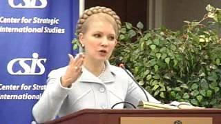 Julia Tymoshenko quotUkraine At Political and Economic Crossroadsquot [upl. by Schilt]