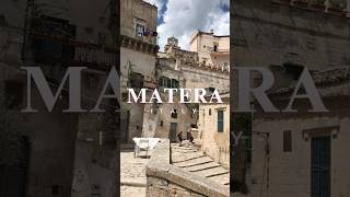 Beautiful MATERA in ITALY you must see  Magical Place travel matera instagood italy fyp [upl. by Josie]