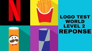 LOGO TEST WORLD ANSWERS LEVEL 2  REPONSE LEVEL 2 [upl. by Cusack789]