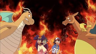 UK Dragonite vs Charizard  Pokémon BW Adventures in Unova and Beyond  Official Clip [upl. by Wollis]