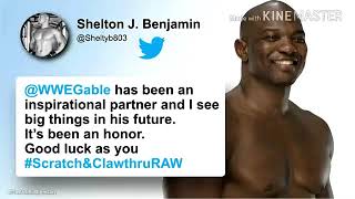 Shelton Benjamin Entrance SmackDown April 17 2018 HD [upl. by Inalawi]