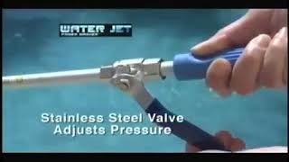 HIGH PRESSURE WATER JET SPRAY HOSE ATTACHMENT [upl. by Llenreb]