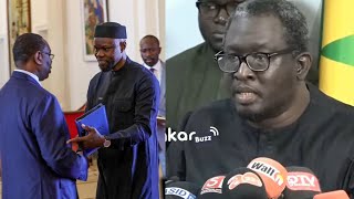 Intégralité Déclaration  Ayib Daffé déchire le recours de Macky contre SONKO [upl. by Hardie270]