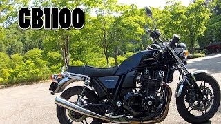 HONDA CB1100 女性ライダーのバイク ツーリング 無事故・安全運転 [upl. by Murdoch]