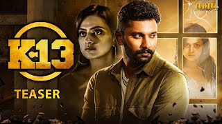 K 13 Official Teaser Hindi Dubbed  South Upcoming Movie  Arulnithi Shraddha Srinath [upl. by Elleinnod]