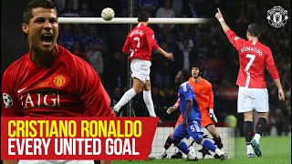 Cristiano Ronaldo  Every Manchester United Goal So Far [upl. by Lehcsreh697]