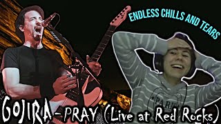 Gojira  Pray Live at Red Rocks  Reaction [upl. by Ellennahc]