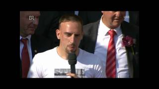 Ribéry spricht deutsch [upl. by Hsirrehc874]