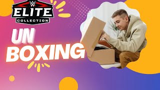 WWE Elite Unboxing Video with Bonus Signing [upl. by Beverle]