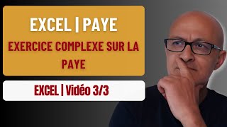 Excel Formules Complexes Paye Vidéo 33 [upl. by Nayra]