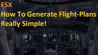 FSX Tutorial  How To Create Flight Plans For Your PMDG Aircrafts [upl. by Adnirim]