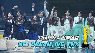 제32회 서울가요대상 SMA 리액션캠 싸이PSY That That 무대 Reaction NCT DREAM IVE TNX [upl. by Gabi]