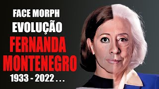 Fernanda Montenegro  Transformação Face Morph Evolution 1932  2022 [upl. by Entroc703]