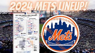 Your 2024 New York Mets Starting Lineup Season Preview [upl. by Yanal874]