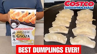 Costco Review Beef Pho SOUP DUMPLINGS amp Japanese Gyoza thats BETTER Than Take Out 1010 [upl. by Nrehtak150]