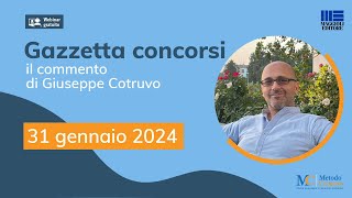 Gazzetta Concorsi 31124 DPCM assunzioni nuovi bandi Inps Ufficio Processo e Ministero Giustizia [upl. by Llenol]