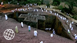 RockHewn Churches of Lalibela Ethiopia Amazing Places [upl. by Dupre]