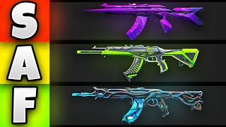 My Viewers Ranked Every Vandal Skin From Worst to Best [upl. by Ecneitap]