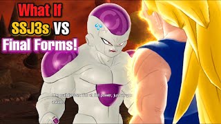 WHAT IF All Super Saiyan 3s Vs EVERY Final Form DBZ Raging Blast 2 [upl. by Rogerio]