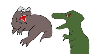 OG Sharptooth vs Horned Sharptooth [upl. by Elleuqar]