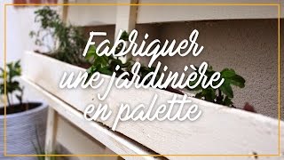 DIY  Fabriquer un potager vertical en palette [upl. by Rintoul]