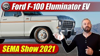 Ford F100 Eluminator restomod to the EV dimension [upl. by Gipson]