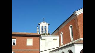 Campane elettroniche della chiesa di S Maria della Pace Macerata  Suonata funebre con 3 campane [upl. by Ahserkal]