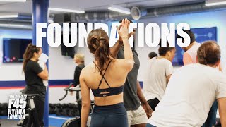 The Road to F45 HYROX London  Episode 2  Foundations  F45 Training Original [upl. by Nylac]