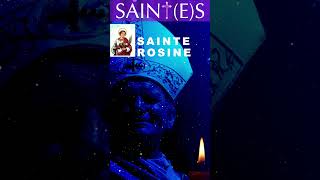 ✝️ LA BIBLE ET MOI ✝️ SAINTE ROSINE SAINTE ROSINE VIERGE ET MARTYRE DU IVe SIÈCLE ✝️ [upl. by Worden]