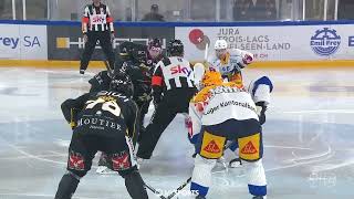 National League  HC Ajoie  EV Zug  Saison régulière 20232024  25112023 [upl. by Rosio396]