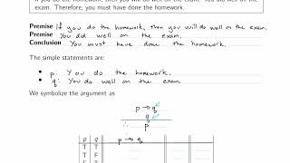 Affirming the Consequent An Invalid Argument Form [upl. by Peyter]