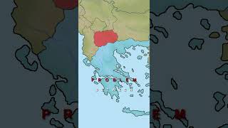 Why does Greece hate North Macedonia history politics europe greece [upl. by Aivle]