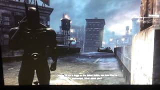 Batman Arkham City Deadshot 2nd victim location [upl. by Ahseile908]