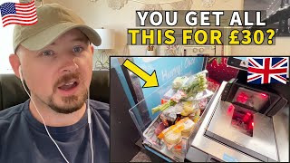 American Reacts to the Cheapest Supermarket in the UK  ALDI [upl. by Cesaro610]