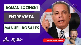 Román Lozinski entrevista al Gobernador Manuel Rosales sobre las elecciones presidenciales 2024 [upl. by Frasch622]