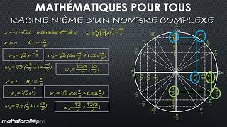Racine Nième dun Nombre Complexe [upl. by Norab]