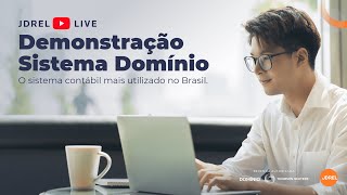 LIVE Demonstração Domínio  O sistema contábil mais utilizado do Brasil [upl. by Ahtabbat]