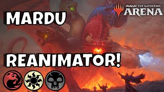 MARDU REANIMATOR 2022  MIDRANGE TIAMAT  MTG Arena  BEST DampD DECKS STANDARD DIAMOND BO1 [upl. by Gnav257]