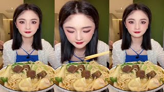 ASMR CHINESE MUKBANG FOOD EATING SHOW 做吃播  这个好吃吗？独特的食物 asmr mukbang 哎美食 [upl. by Krissy]