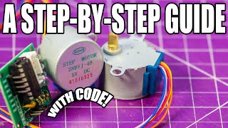 The Cheapest Stepper Motor And How You Use It 28BYJ48 amp ULN2003 Arduino Tutorial WITH CODE [upl. by Marc]