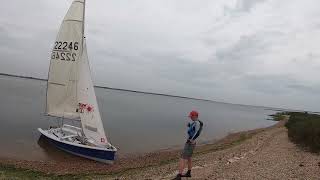 Laser 2000 Dinghy Cruise  River Blackwater [upl. by Zebedee]