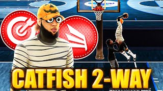 THIS CATFISH 2WAY FINISHER BUILD COULD BREAK NBA 2K22 [upl. by Ardnaik128]