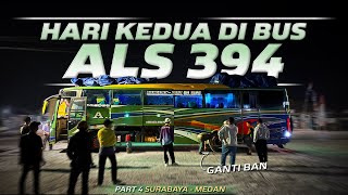 TENGAH MALAM PECAH BAN SEMUA PENUMPANG HARUS TURUN‼️Trip Surabaya  Medan with ALS 394 PART 4 [upl. by Aneelak157]