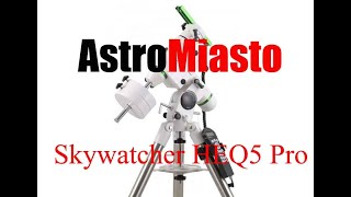 Skywatcher HEQ5 Pro prosto z pudełka [upl. by Alcina341]