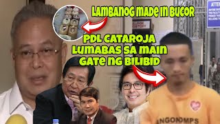 Lambanog made in BuCor ll PDL Cataroja lumabas sa main gate ng Bilibid ll Catapang naglilinis na [upl. by Monto]