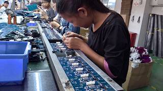 Inside a Small Chinese Electronics Factory  From the Archives [upl. by Tuppeny934]